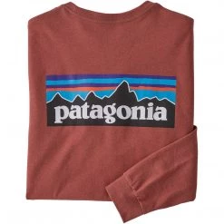 Patagonia Men's Long-Sleeved P-6 Logo Responsibili-Tee