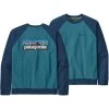 Patagonia Men's P-6 Logo Organic Crew Sweatshirt - Clearance