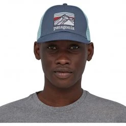 Patagonia Men Line Logo Ridge LoPro Trucker Hat