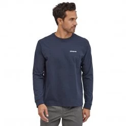 Patagonia Men's Long-Sleeved Back For Good Responsibili-Tee