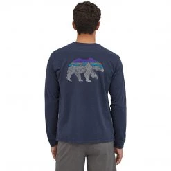 Patagonia Men's Long-Sleeved Back For Good Responsibili-Tee