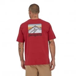 Patagonia Men's Line Logo Ridge Pocket Responsibili-Tee
