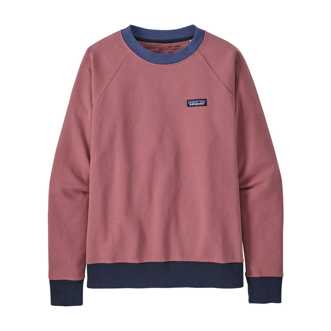 Patagonia Women's P-6 Label Organic Crew Sweatshirt 9 Patagonia Women's P-6 Label Organic Crew Sweatshirt