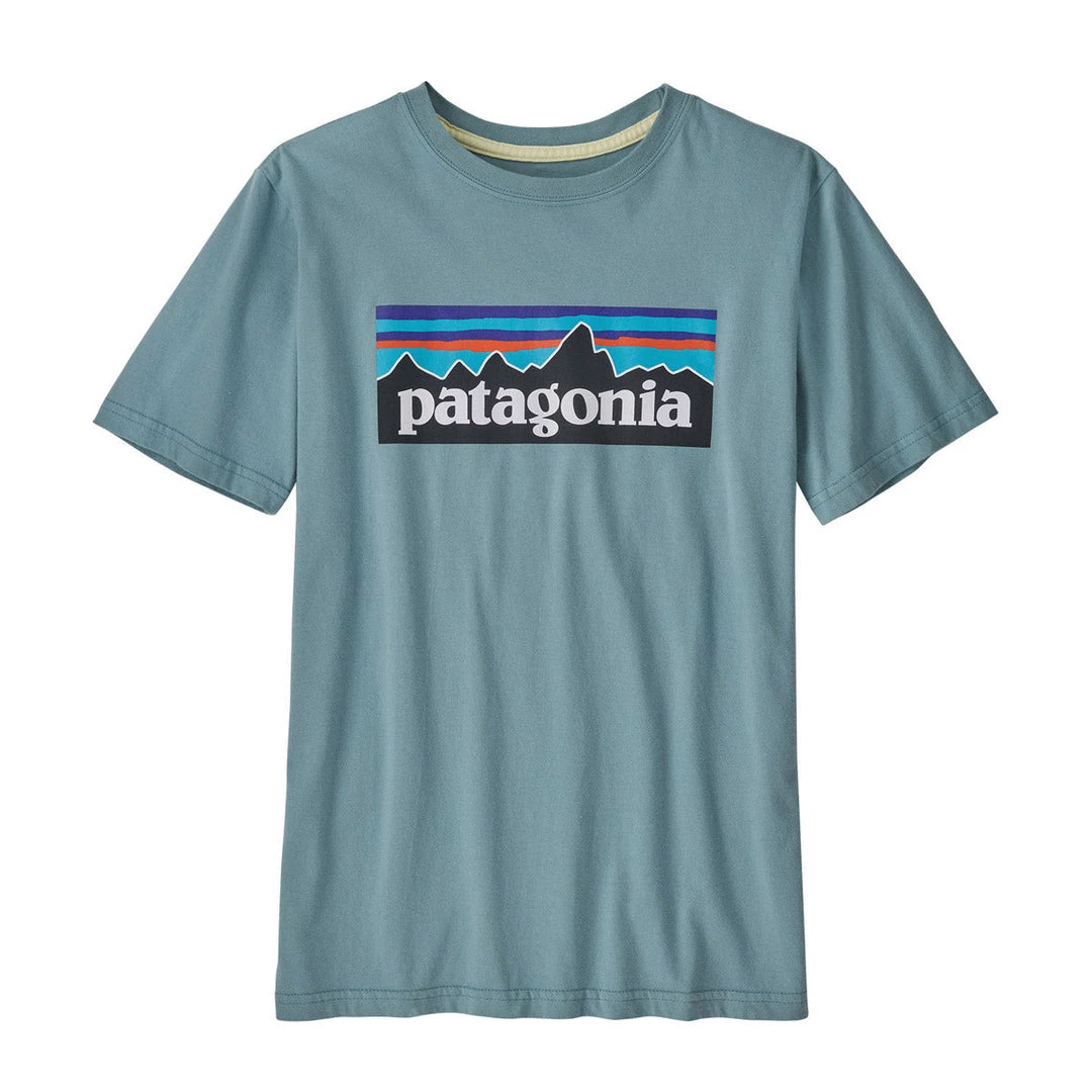 Patagonia Boys' Regenerative Organic Certification Cotton P-6 Logo T-Shirt Kids 3 Patagonia Boys' Regenerative Organic Certification Cotton P-6 Logo T-Shirt Kids