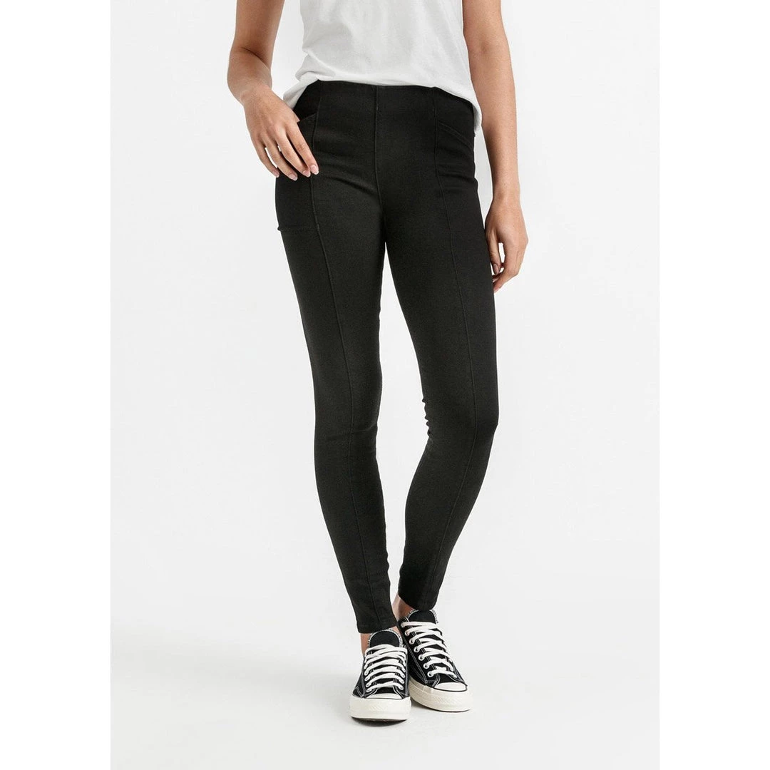 DU/ER Women's Four Way Flex Pull On Mid Rise Skinny 3 DU/ER Women's Four Way Flex Pull On Mid Rise Skinny