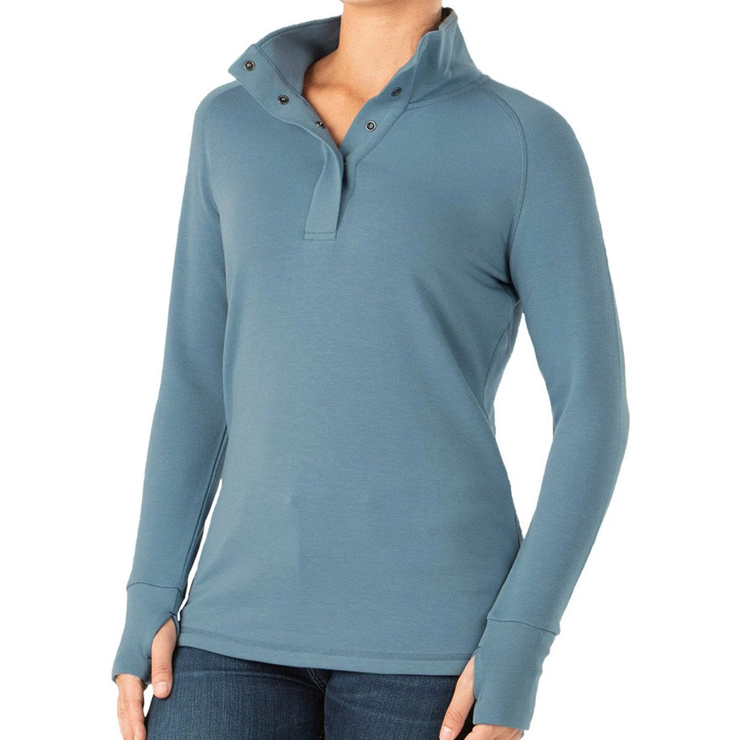 Free Fly Women's Bamboo Thermal Fleece Pullover 4 Free Fly Women's Bamboo Thermal Fleece Pullover