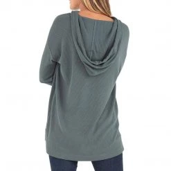 Free Fly Women's Bamboo Waffle Hoody