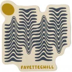 Fayettechill Camp & Hike Wavelength Sticker