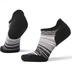 Smartwool Women's PhD Run Light Elite Striped Micro Socks