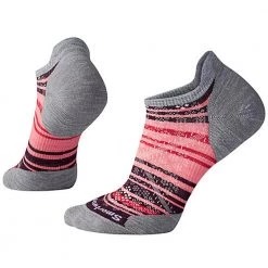 Smartwool Women's PhD Run Light Elite Striped Micro Socks