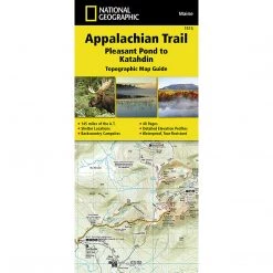 National Geographic Maps Appalachian Trail Map, Pleasant Pond To Katahdin [Maine]