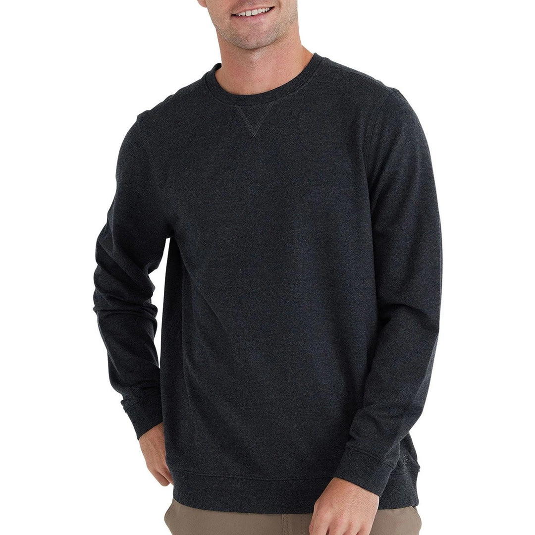 Free Fly Men's Bamboo Heritage Fleece Crew 6 Free Fly Men's Bamboo Heritage Fleece Crew