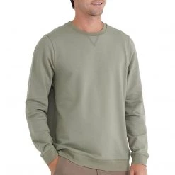 Free Fly Men's Bamboo Heritage Fleece Crew 18 Free Fly Men's Bamboo Heritage Fleece Crew