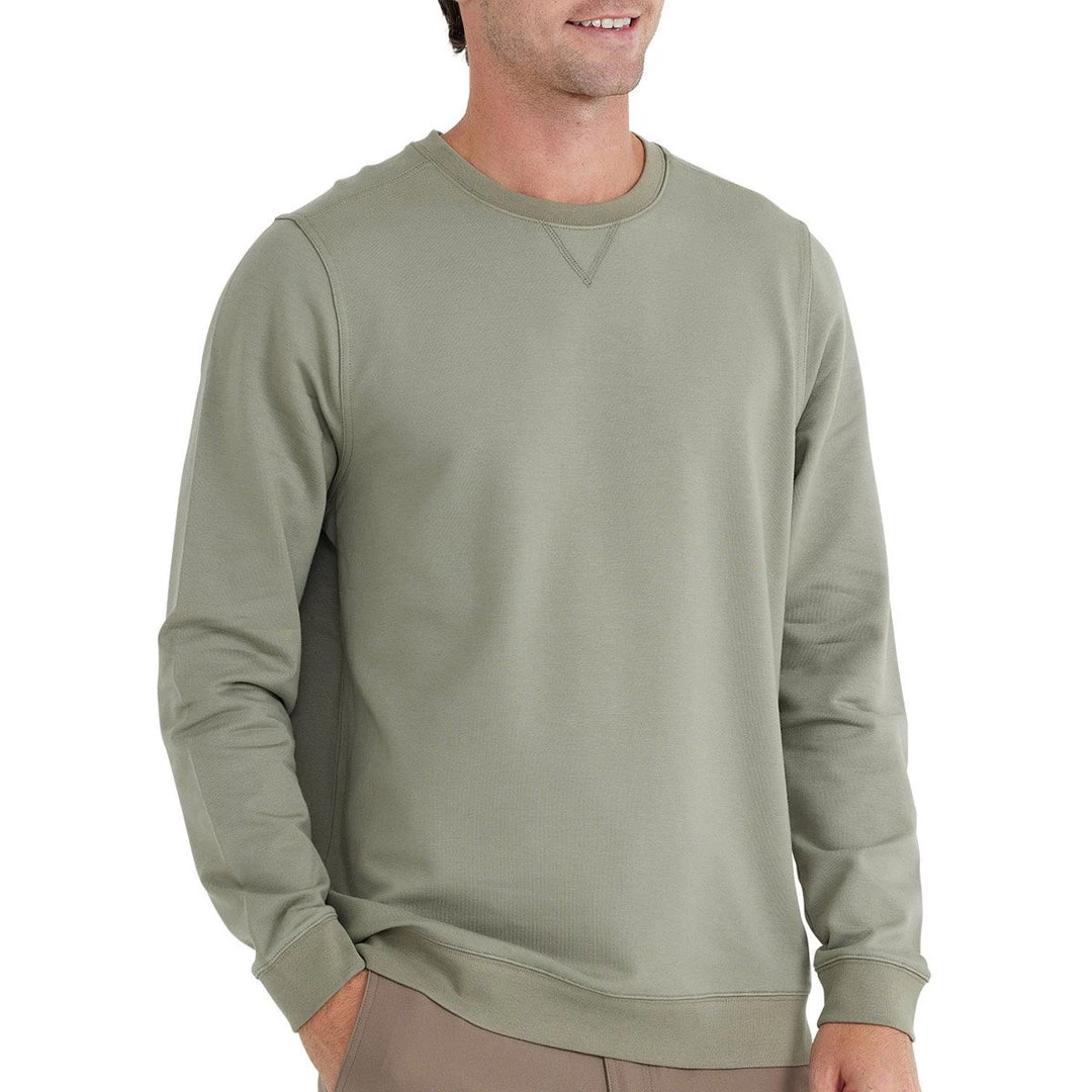 Free Fly Men's Bamboo Heritage Fleece Crew 10 Free Fly Men's Bamboo Heritage Fleece Crew
