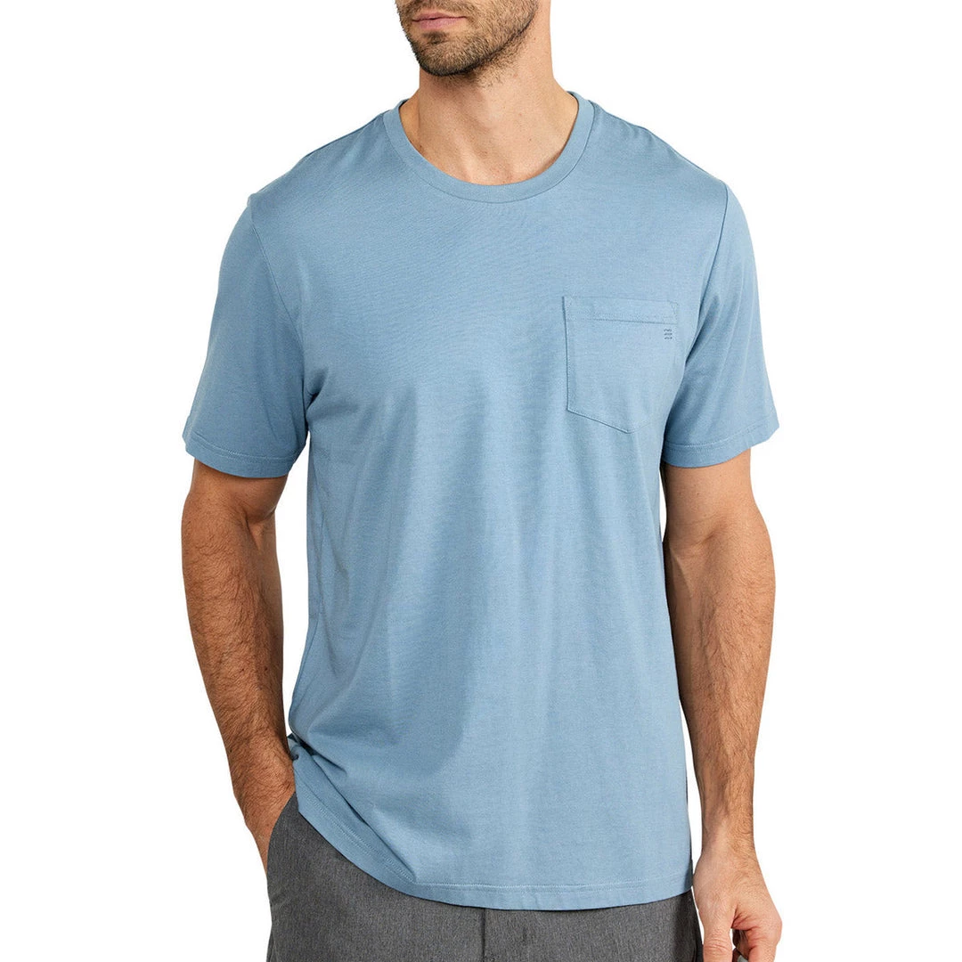 Free Fly Men's Bamboo Heritage Pocket Tee 3 Free Fly Men's Bamboo Heritage Pocket Tee