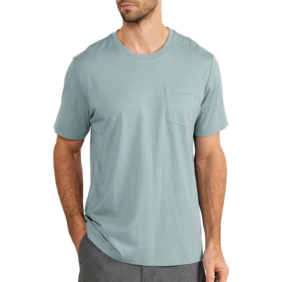 Free Fly Men's Bamboo Heritage Pocket Tee 9 Free Fly Men's Bamboo Heritage Pocket Tee