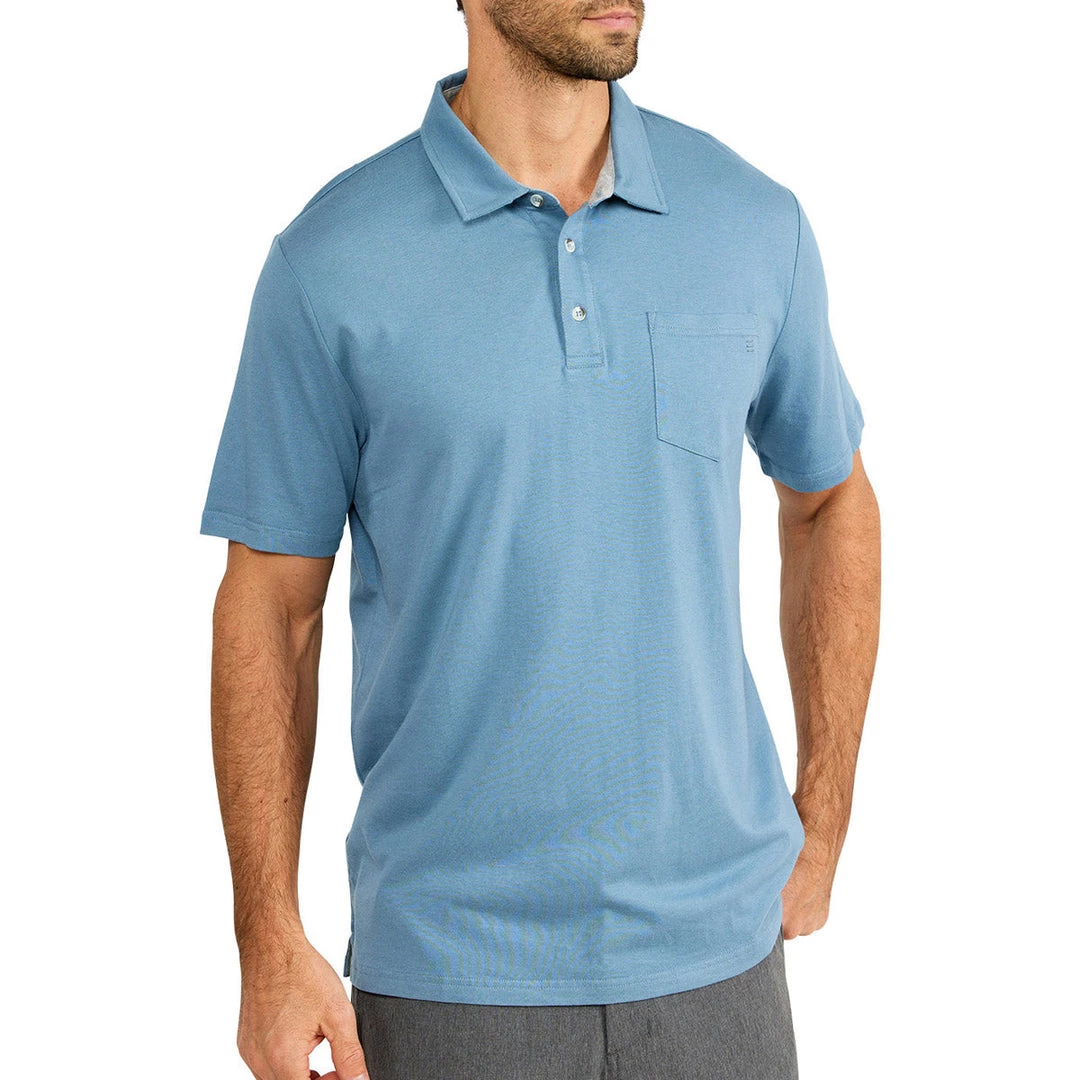 Free Fly Men's Bamboo Heritage Polo 6 Free Fly Men's Bamboo Heritage Polo