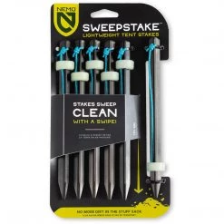 NEMO Equipment Sweepstake Lightweight Tent Stakes 6-Pack