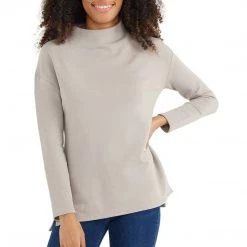 Free Fly Women's Bamboo Thermal Fleece Mockneck