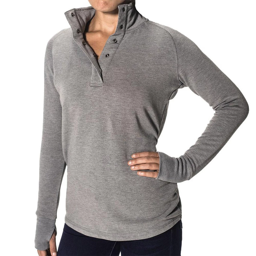 Free Fly Women's Bamboo Thermal Fleece Pullover 3 Free Fly Women's Bamboo Thermal Fleece Pullover