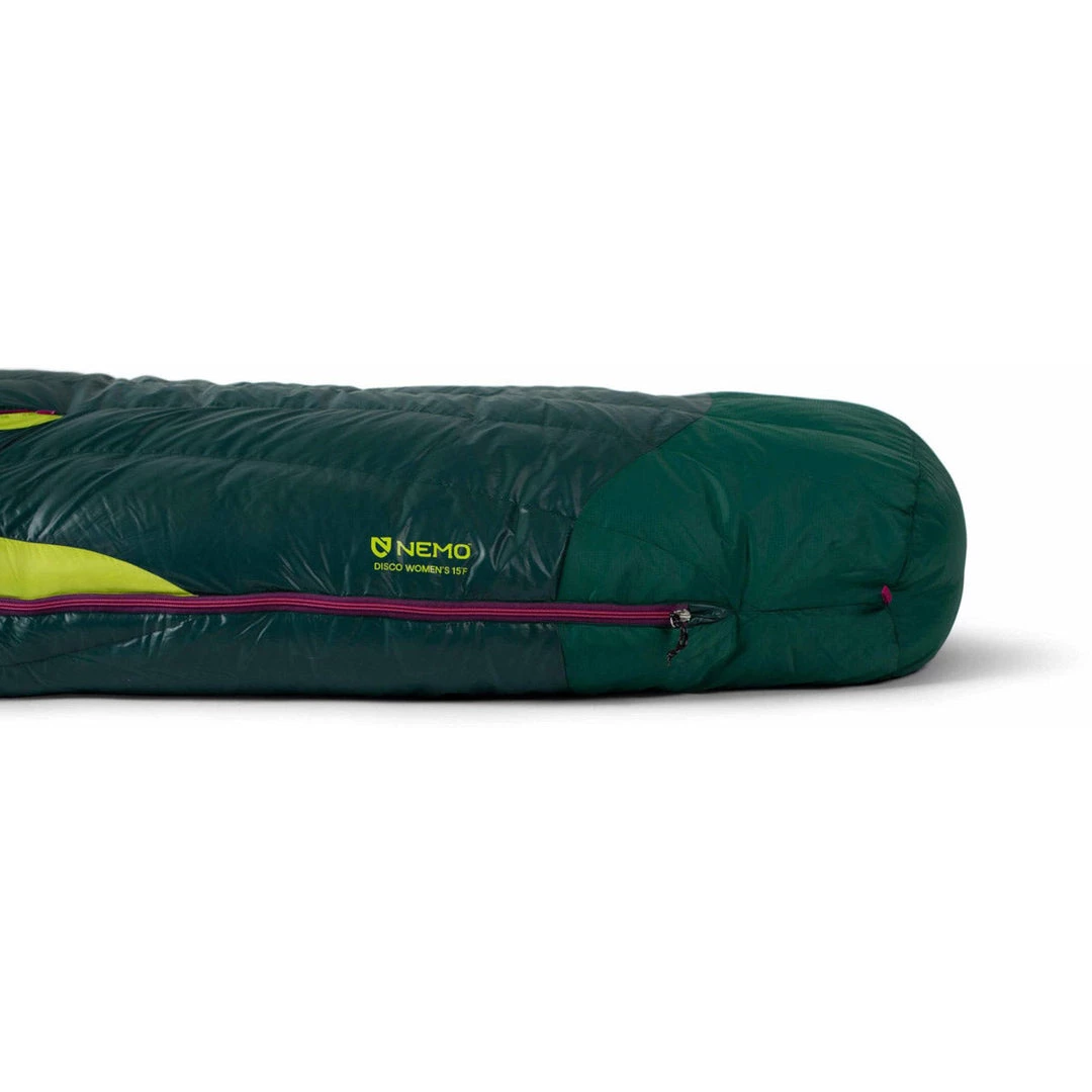 NEMO Equipment Camp & Hike Women's Disco 15 Down Sleeping Bag - Regular 6 NEMO Equipment Camp & Hike Women's Disco 15 Down Sleeping Bag - Regular