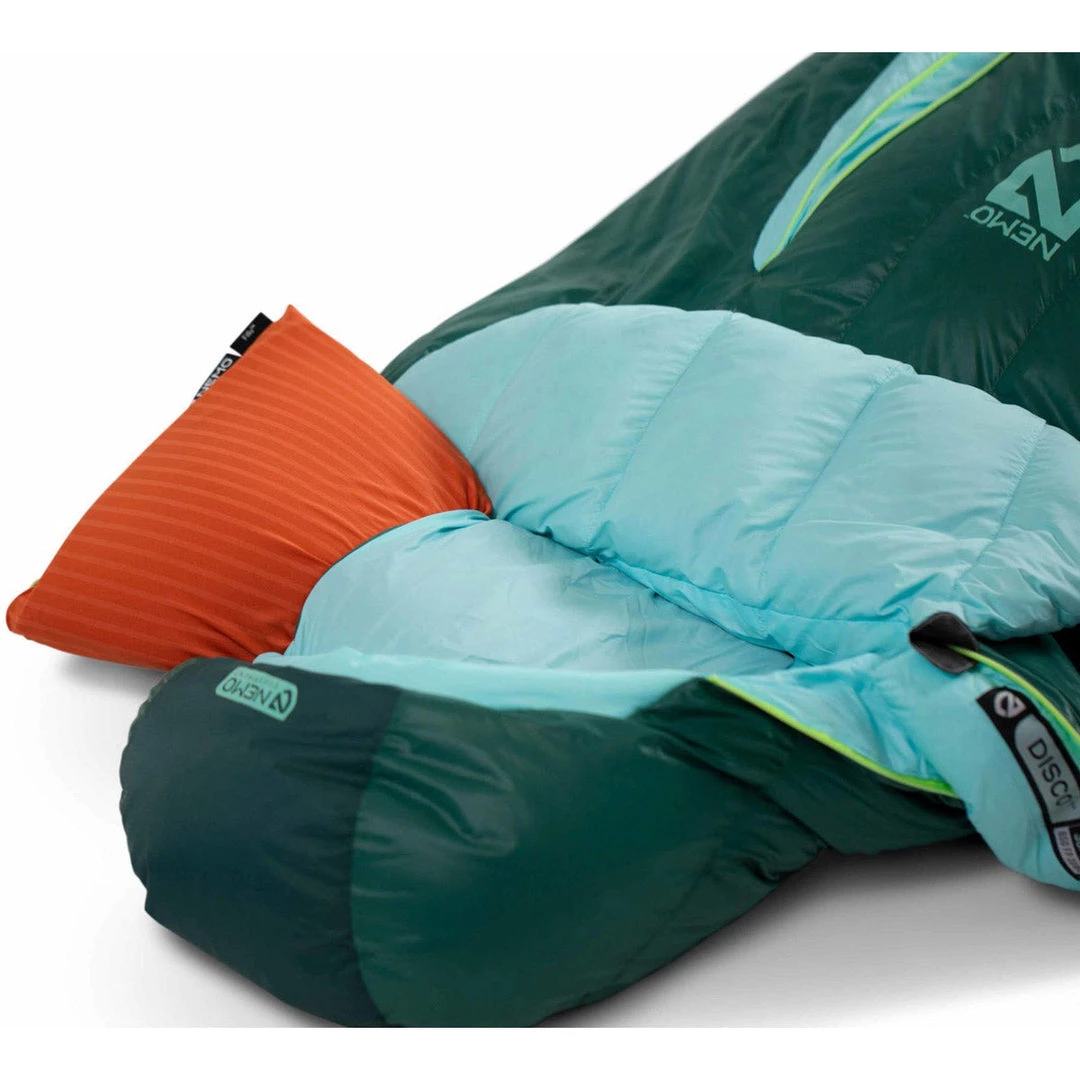 NEMO Equipment Camp & Hike Women's Disco 30 Down Sleeping Bag - Regular 7 NEMO Equipment Camp & Hike Women's Disco 30 Down Sleeping Bag - Regular